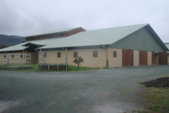 Concrete Stables at Wadham Park Qld