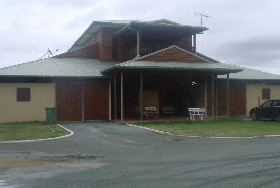Concrete Stables at Wadham Park Qld