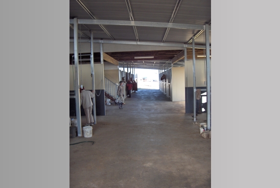 Inside Lacona Farm Stables