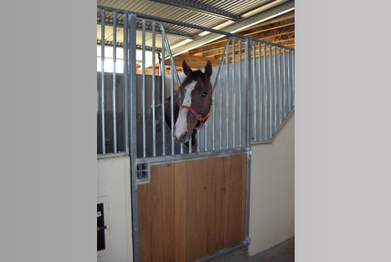 Stable Door Detail at Lacona Farm