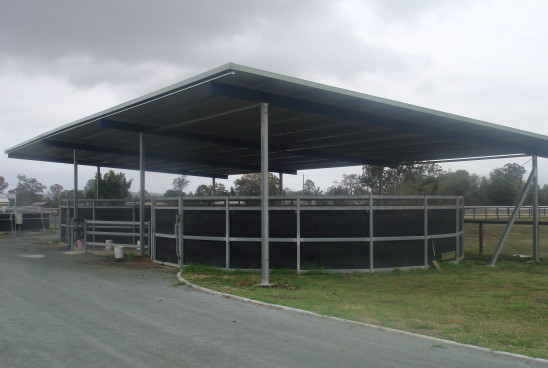 Square Roofed Round Yards