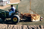 Laser levelling an arena