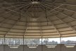 Round Yard Roof With Sprinklers Round Yard Roof With Sprinklers